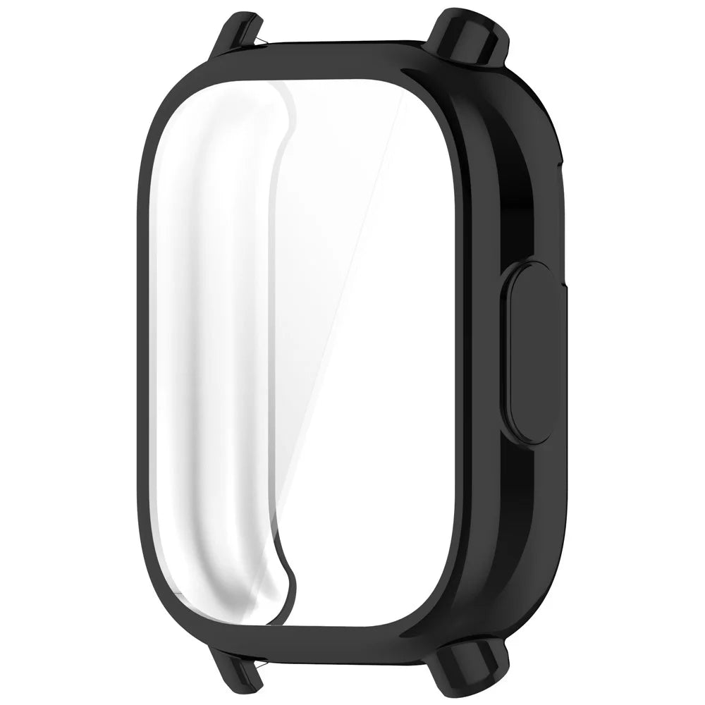 For Xiaomi Redmi Watch 5 Active Case Electroplating Soft TPU Protective Watch Frame Cover - Black - 3