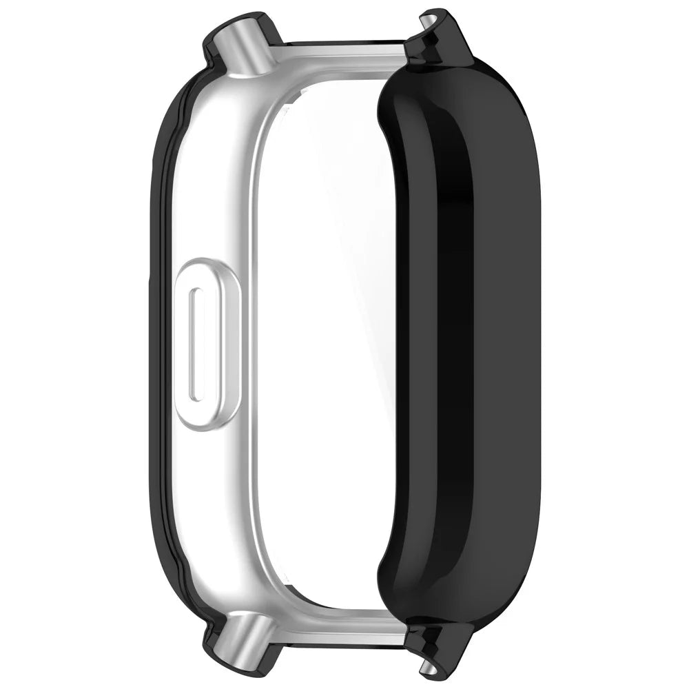 For Xiaomi Redmi Watch 5 Active Case Electroplating Soft TPU Protective Watch Frame Cover - Black - 4