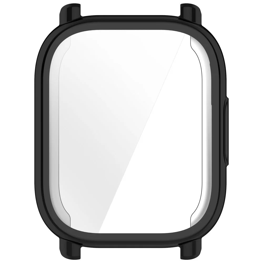 For Xiaomi Redmi Watch 5 Active Case Electroplating Soft TPU Protective Watch Frame Cover - Black - 5