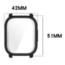 For Xiaomi Redmi Watch 5 Lite Case Electroplating Soft TPU Protective Watch Frame Cover - Black - 7