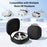 STARTRC GAMES For Meta Quest 3S / Quest 3 / Quest 2 Carrying Case Snowflake Cloth VR Headset Storage Bag - Black - 4