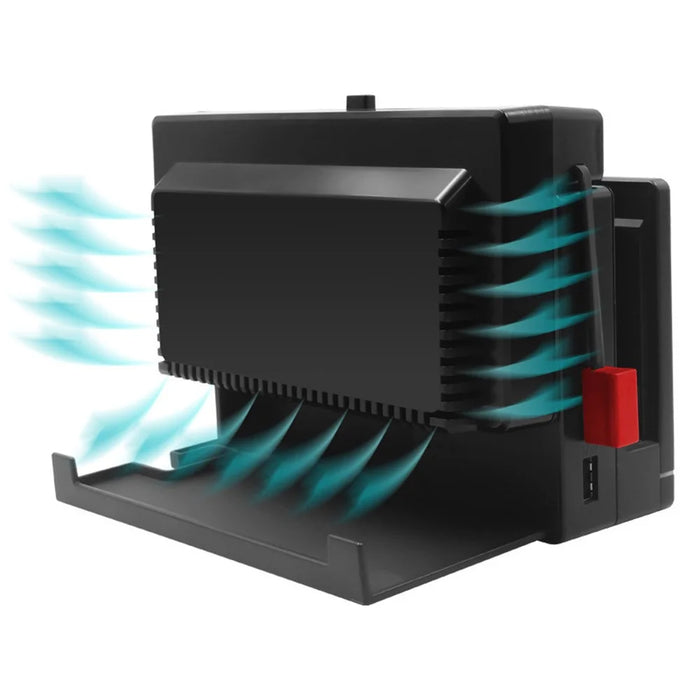 DATA FROG Game Console Radiator Base with Dual Cooling Fans for Nintendo Switch  /  Switch Lite Console - 2