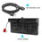DATA FROG Game Console Radiator Base with Dual Cooling Fans for Nintendo Switch  /  Switch Lite Console - 7