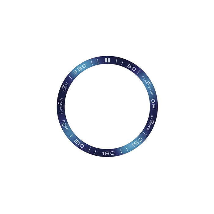 For Garmin Fenix 8 51mm Bezel Ring Metal Bezel Styling Watch Dial Circle - Blue / White Letter - 2