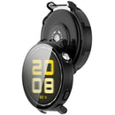 For Huawei Watch GT 5 Pro 42mm PC Cover Watch Frame Case with Tempered Glass Screen Film - Black - 6