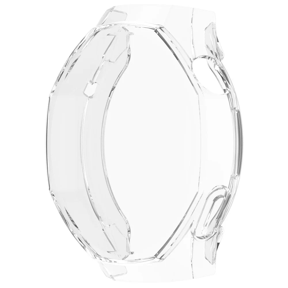 For Huawei Watch GT 5 Pro 46mm Watch Case Full Coverage Flexible TPU Protective Cover, Transparent - 2