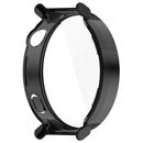 For Huawei Watch GT 5 41mm PC Cover Watch Frame Case with Tempered Glass Screen Film - Black - 3