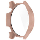 For Huawei Watch GT 5 46mm PC Cover Watch Frame Case with Tempered Glass Screen Film - Pink - 3