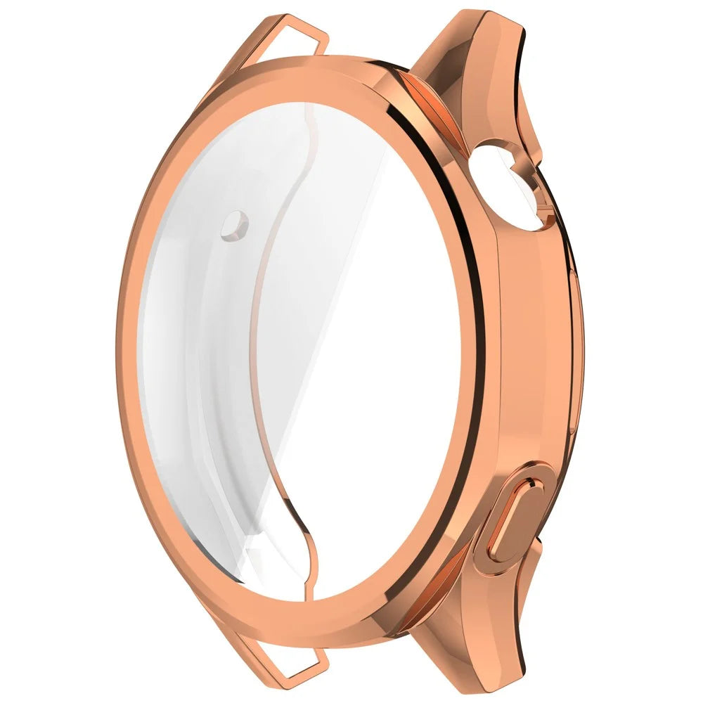 For Huawei Watch GT 5 46mm Watch Case Full Coverage Flexible TPU Electroplating Cover - Rose Gold - 2