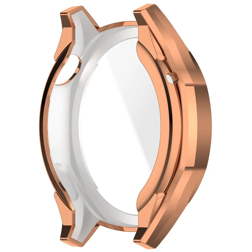 For Huawei Watch GT 5 46mm Watch Case Full Coverage Flexible TPU Electroplating Cover - Rose Gold - 3