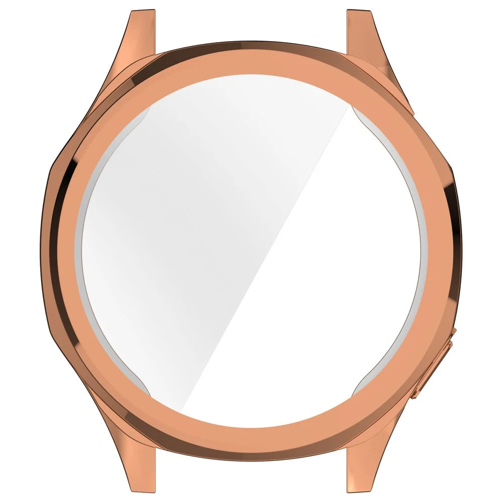 For Huawei Watch GT 5 46mm Watch Case Full Coverage Flexible TPU Electroplating Cover - Rose Gold - 4