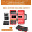 Outdoor Travel Camera Battery Memory Card ABS+Rubber Protection Box SD / CF / TF Card Portable Storage Box - 5