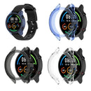 Soft TPU Protective Watch Frame Case for Xiaomi Mi Watch Color Sports - Black - 7