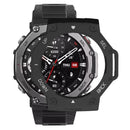 For Huami Amazfit T-Rex 3 Watch Case Drop-Proof Hard PC Protective Cover - Black / White - 6