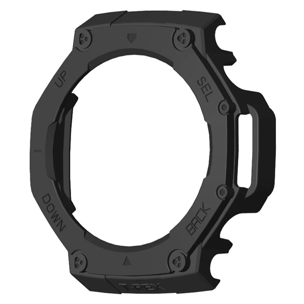 For Huami Amazfit T-Rex 3 Watch Case Drop-Proof Hard PC Protective Cover - Black - 3