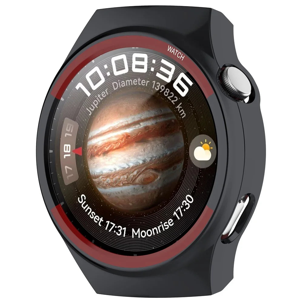 For Huawei Watch 4 Watch Case Drop-Proof Hard PC Protective Cover, Black - 2