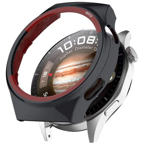 For Huawei Watch GT 4 46mm Watch Case Drop-Proof Hard PC Protective Cover - Black - 1