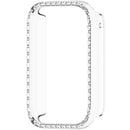 For Xiaomi Smart Band 8 Pro Watch Case Diamond Decor Half Coverage Hollow PC Watch Protective Cover - Transparent - 2