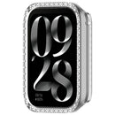 For Xiaomi Smart Band 8 Pro Watch Case Diamond Decor Half Coverage Hollow PC Watch Protective Cover - Transparent - 3