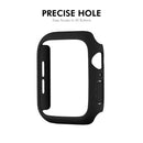 ENKAY HAT PRINCE For Apple Watch Series 11 / 10 46mm   Solid Color PC Watch Case Shockproof Cover with Full Coverage PMMA Soft Film - White - 4