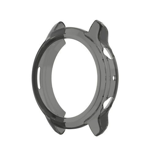 Half Coverage TPU Smart Watch Protective Cover for TicWatch Pro 3/TicWatch Pro X - Transparent Black - 1