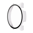 ENKAY HAT PRINCE For Huawei Watch GT 5 46mm Watch Case   Rubberized Hard PC Cover with Tempered Glass - White - 1