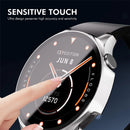 ENKAY HAT PRINCE For Huawei Watch GT 5 46mm Watch Case   Rubberized Hard PC Cover with Tempered Glass - White - 4
