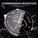 ENKAY HAT PRINCE For Huawei Watch GT 5 46mm Watch Case   Rubberized Hard PC Cover with Tempered Glass - White - 5