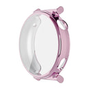 ENKAY HAT PRINCE For Huawei Watch GT 5 46mm TPU Watch Case   Electroplating Watch Cover with Screen Protector - Pink - 1