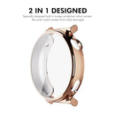ENKAY HAT PRINCE For Huawei Watch GT 5 46mm TPU Watch Case   Electroplating Watch Cover with Screen Protector - Pink - 2