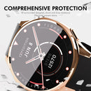 ENKAY HAT PRINCE For Huawei Watch GT 5 41mm TPU Watch Case   Electroplating Watch Cover with Screen Protector - Pink - 5