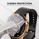 ENKAY HAT PRINCE For Huawei Watch GT 5 41mm TPU Watch Case   Electroplating Watch Cover with Screen Protector - Pink - 6