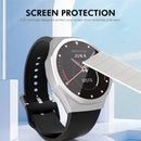 ENKAY HAT PRINCE For Huawei Watch GT 5 Pro 42mm TPU Watch Case   Electroplating Watch Cover with Screen Protector - Pink - 6