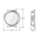 ENKAY HAT PRINCE For Huawei Watch GT 5 Pro 42mm TPU Watch Case   Electroplating Watch Cover with Screen Protector - Pink - 7