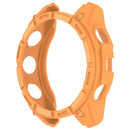 For Garmin Enduro 3 TPU Watch Case Anti-Scratch Hollow Watch Frame Cover - Orange - 1