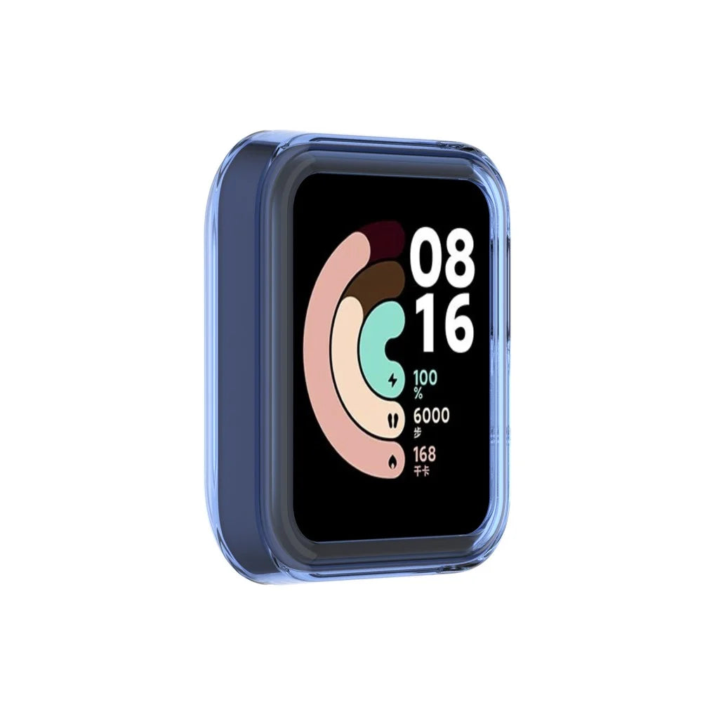 TPU Smart Watch Protective Half Coverage Cover for Xiaomi Mi Watch Lite/Redmi Watch - Blue - 4