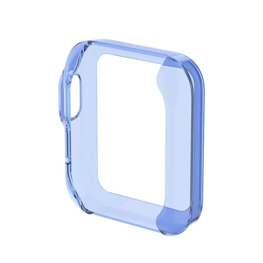 TPU Smart Watch Protective Half Coverage Cover for Xiaomi Mi Watch Lite/Redmi Watch - Blue - 5