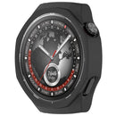 For Huawei Watch GT 5 Pro 46mm Protective Case Hollow-Out PC Watch Frame Cover - Black - 2