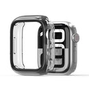 DUX DUCIS For Apple Watch Series 8 41mm / Apple Watch Series 9 41mm / Apple Watch Series 7 41mm  Camo Series Watch Case PC+TPU Watch Cover Protector - Black - 1