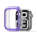 DUX DUCIS For Apple Watch Series 8 45mm / Apple Watch Series 9 45mm / Apple Watch Series 7 45mm  Camo Series Watch Case PC+TPU Watch Cover Protector - Purple - 1