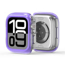 DUX DUCIS For Apple Watch Series 8 45mm / Apple Watch Series 9 45mm / Apple Watch Series 7 45mm  Camo Series Watch Case PC+TPU Watch Cover Protector - Purple - 2