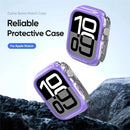 DUX DUCIS For Apple Watch Series 8 45mm / Apple Watch Series 9 45mm / Apple Watch Series 7 45mm  Camo Series Watch Case PC+TPU Watch Cover Protector - Purple - 3