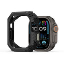 DUX DUCIS For Apple Watch Ultra 3 / Ultra 2 / Ultra 49mm  Damo Series Watch Case PC+TPU Drop-proof Watch Protective Cover - Black - 1