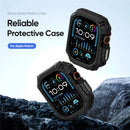 DUX DUCIS For Apple Watch Ultra 3 / Ultra 2 / Ultra 49mm  Damo Series Watch Case PC+TPU Drop-proof Watch Protective Cover - Black - 3