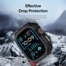 DUX DUCIS For Apple Watch Ultra 3 / Ultra 2 / Ultra 49mm  Damo Series Watch Case PC+TPU Drop-proof Watch Protective Cover - Black - 6