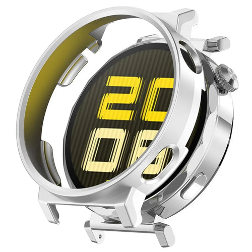 For Huawei Watch GT 5 41mm Case Half-Wrapped Hollow Hard PC Watch Cover - Silver - 1