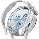 For Huawei Watch GT 5 46mm Case Half-Wrapped Hollow Hard PC Watch Cover - Silver - 1