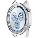 For Huawei Watch GT 5 46mm Case Half-Wrapped Hollow Hard PC Watch Cover - Silver - 2