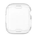 For Apple Watch Series 9 / 8 / 7 41mm Watch Case Full Coverage Flexible TPU Protective Cover - Transparent White - 2
