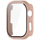 For Huawei Watch D2 Case Hard PC All Around Watch Cover with Tempered Glass Film - Pink - 4